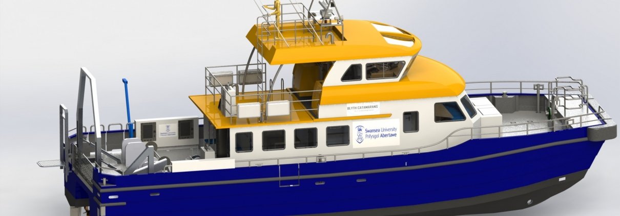 Blyth Catamarans 18m Survey Vessel - Mary Anning - Swansea University