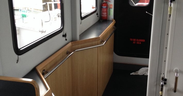 Inside a Blyth Catamarans Vessel Inside a Blyth Catamarans Vessel