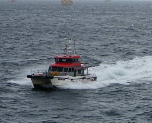 Ostend Aqualink Blyth Windfarm Support Boat